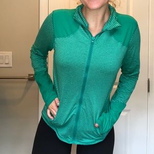 Zip up active top